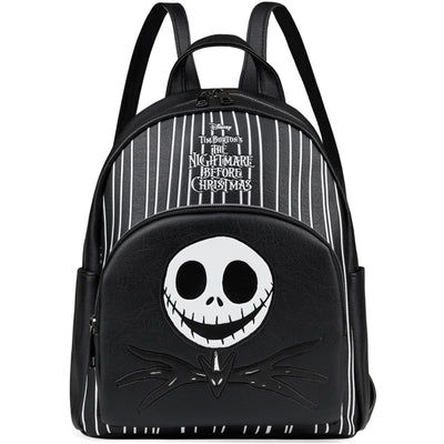 Disney Stitch Backpack for Girls Teens Women with Double Straps Daypack Backpacks for School Travel Trip Park Gifts for Girls (Multi Jack & Sally) - Backdrop BlissDisney Stitch Backpack for Girls Teens Women with Double Straps Daypack Backpacks for School Travel Trip Park Gifts for Girls (Multi Jack & Sally)