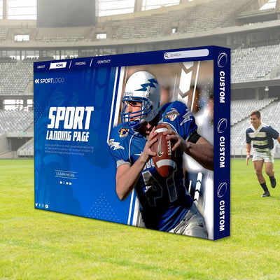 Custom Pop Up Display Trade Show Backdrop with Stand 7.5 x 7.5 FT Large Tension Fabric Backdrop Display Portable Tradeshow Booth Display Banner for Business,Campuses, Weddings, Corporate - Backdrop BlissCustom Pop Up Display Trade Show Backdrop with Stand 7.5 x 7.5 FT Large Tension Fabric Backdrop Display Portable Tradeshow Booth Display Banner for Business,Campuses, Weddings, Corporate