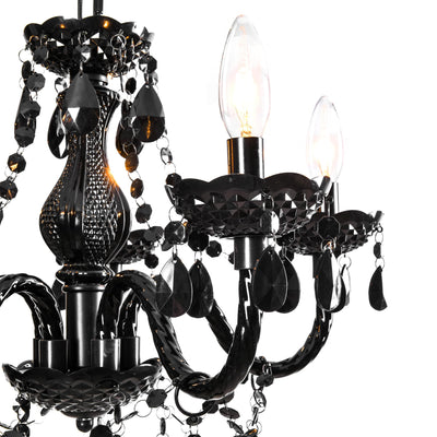 PAPAYA Modern Chrome Beaded Hanging Chandelier Shades (W8.7 x H13), Beads Pendant Shade with Acrylic Crystal, Ceiling Chandelier Beaded Lampshade for Wedding Party Event Home Decoration Backdrop Bliss