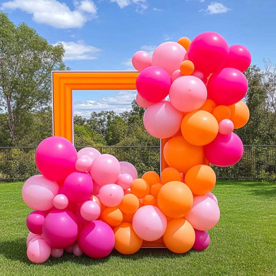 RUBFAC 135pcs Gold Balloons Different Sizes 18 12 10 5 Inch for Garland Arch, Latex Metallic Balloon for Birthday Graduation Party Wedding Decorations Backdrop Bliss