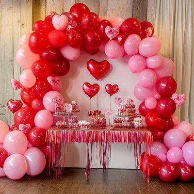 RUBFAC 135pcs Gold Balloons Different Sizes 18 12 10 5 Inch for Garland Arch, Latex Metallic Balloon for Birthday Graduation Party Wedding Decorations Backdrop Bliss