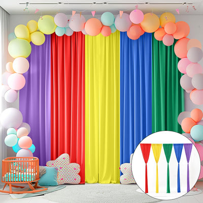 JCJ Unicorn Pastel Backdrop 5 Panels Rainbow Backdrop Curtains for Birthday Party Girls Bedroom Classroom Decoration 10 * 7FT - Backdrop BlissJCJ Unicorn Pastel Backdrop 5 Panels Rainbow Backdrop Curtains for Birthday Party Girls Bedroom Classroom Decoration 10 * 7FT
