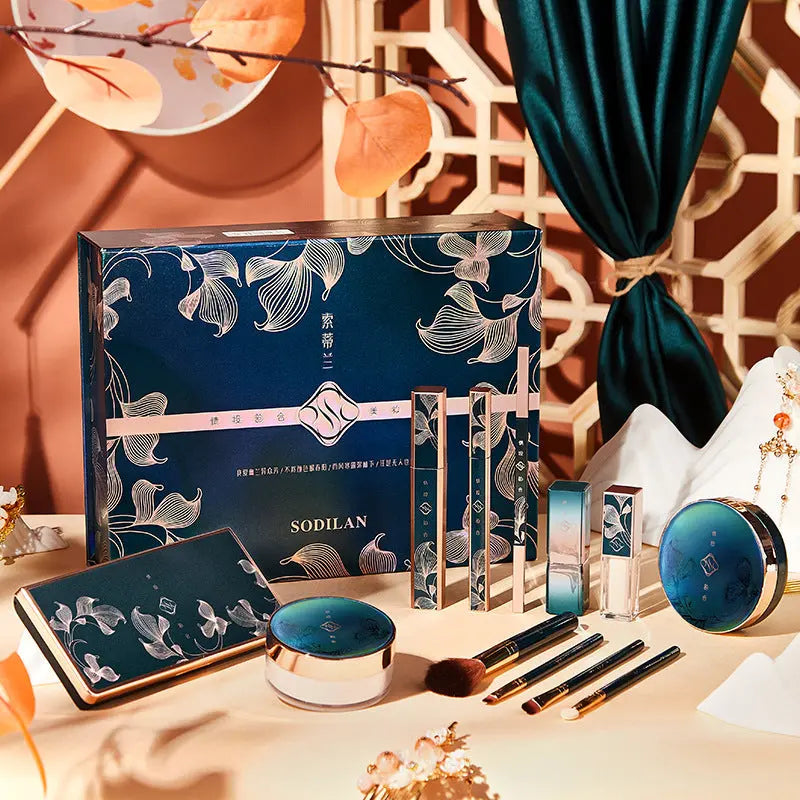 Valentine's Day Birthday Gift Antique Carved Lipstick With Brush Backdrop Bliss