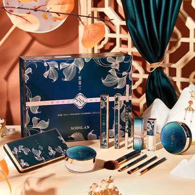 Valentine's Day Birthday Gift Antique Carved Lipstick With Brush Backdrop Bliss