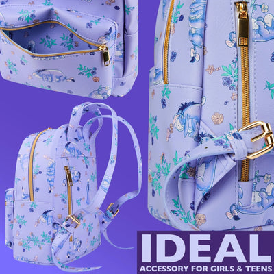 Disney Stitch Backpack for Girls Teens Women with Double Straps Daypack Backpacks for School Travel Trip Park Gifts for Girls (Multi Jack & Sally) - Backdrop BlissDisney Stitch Backpack for Girls Teens Women with Double Straps Daypack Backpacks for School Travel Trip Park Gifts for Girls (Multi Jack & Sally)