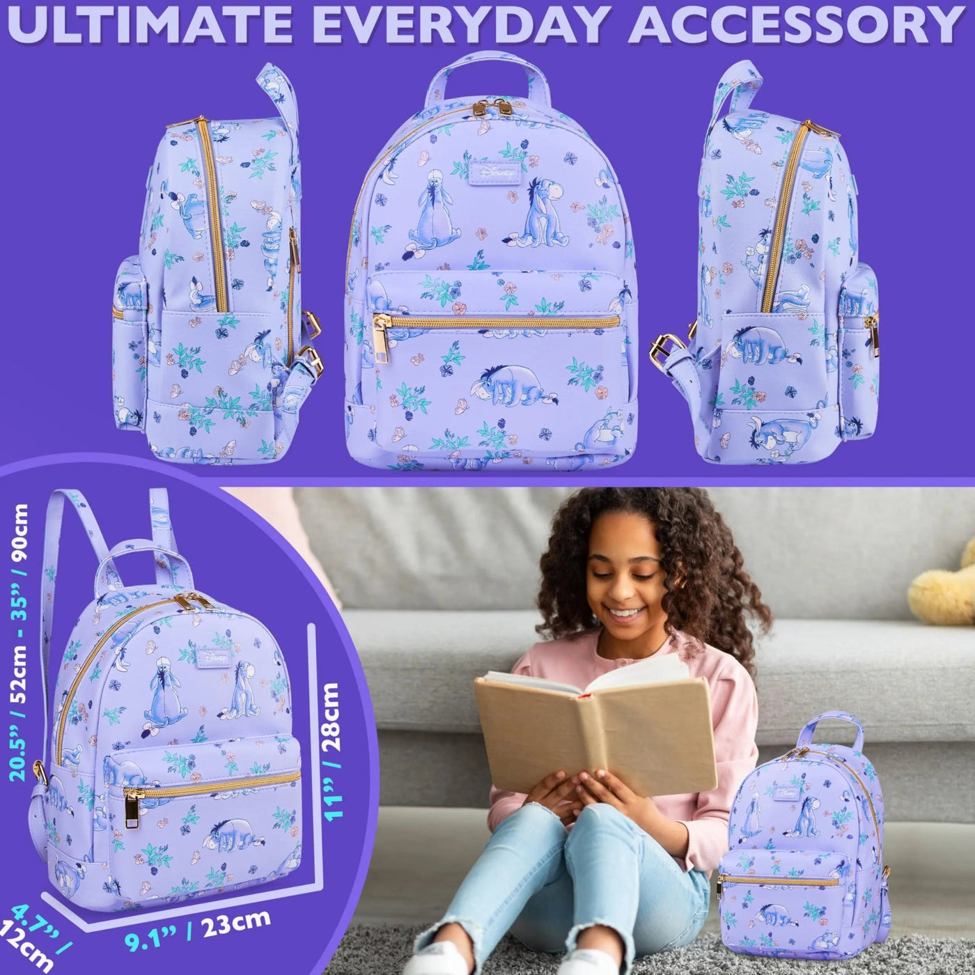 Disney Stitch Backpack for Girls Teens Women with Double Straps Daypack Backpacks for School Travel Trip Park Gifts for Girls (Multi Jack & Sally) - Backdrop BlissDisney Stitch Backpack for Girls Teens Women with Double Straps Daypack Backpacks for School Travel Trip Park Gifts for Girls (Multi Jack & Sally)