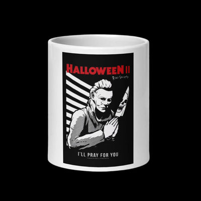 White glossy mug Backdrop Bliss