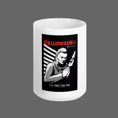 White glossy mug Backdrop Bliss