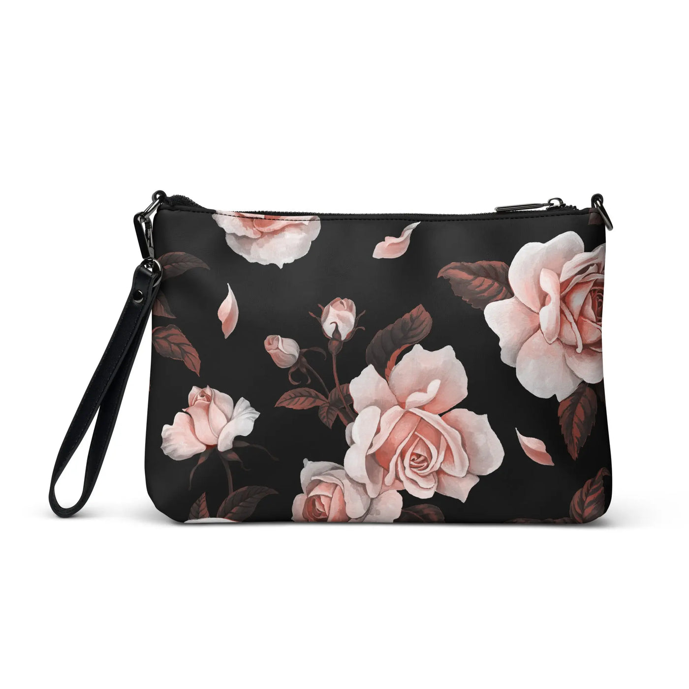 Stylish Essentials Crossbody Bag – Premium Faux Leather with Secure Zip Closure - Backdrop BlissStylish Essentials Crossbody Bag – Premium Faux Leather with Secure Zip Closure