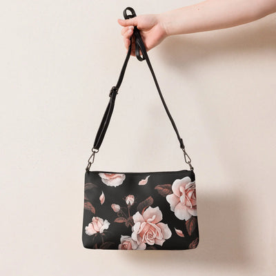 Stylish Essentials Crossbody Bag – Premium Faux Leather with Secure Zip Closure - Backdrop BlissStylish Essentials Crossbody Bag – Premium Faux Leather with Secure Zip Closure