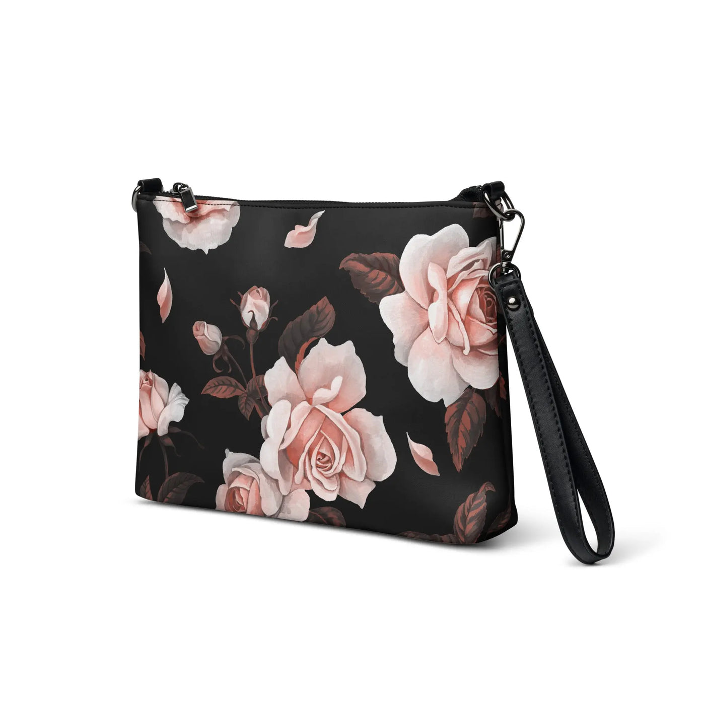 Stylish Essentials Crossbody Bag – Premium Faux Leather with Secure Zip Closure - Backdrop BlissStylish Essentials Crossbody Bag – Premium Faux Leather with Secure Zip Closure