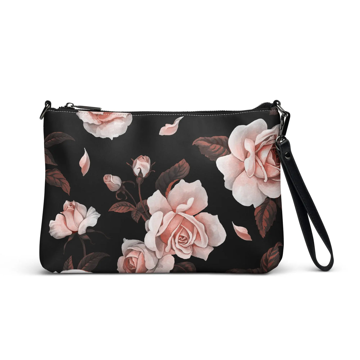 Stylish Essentials Crossbody Bag – Premium Faux Leather with Secure Zip Closure - Backdrop BlissStylish Essentials Crossbody Bag – Premium Faux Leather with Secure Zip Closure