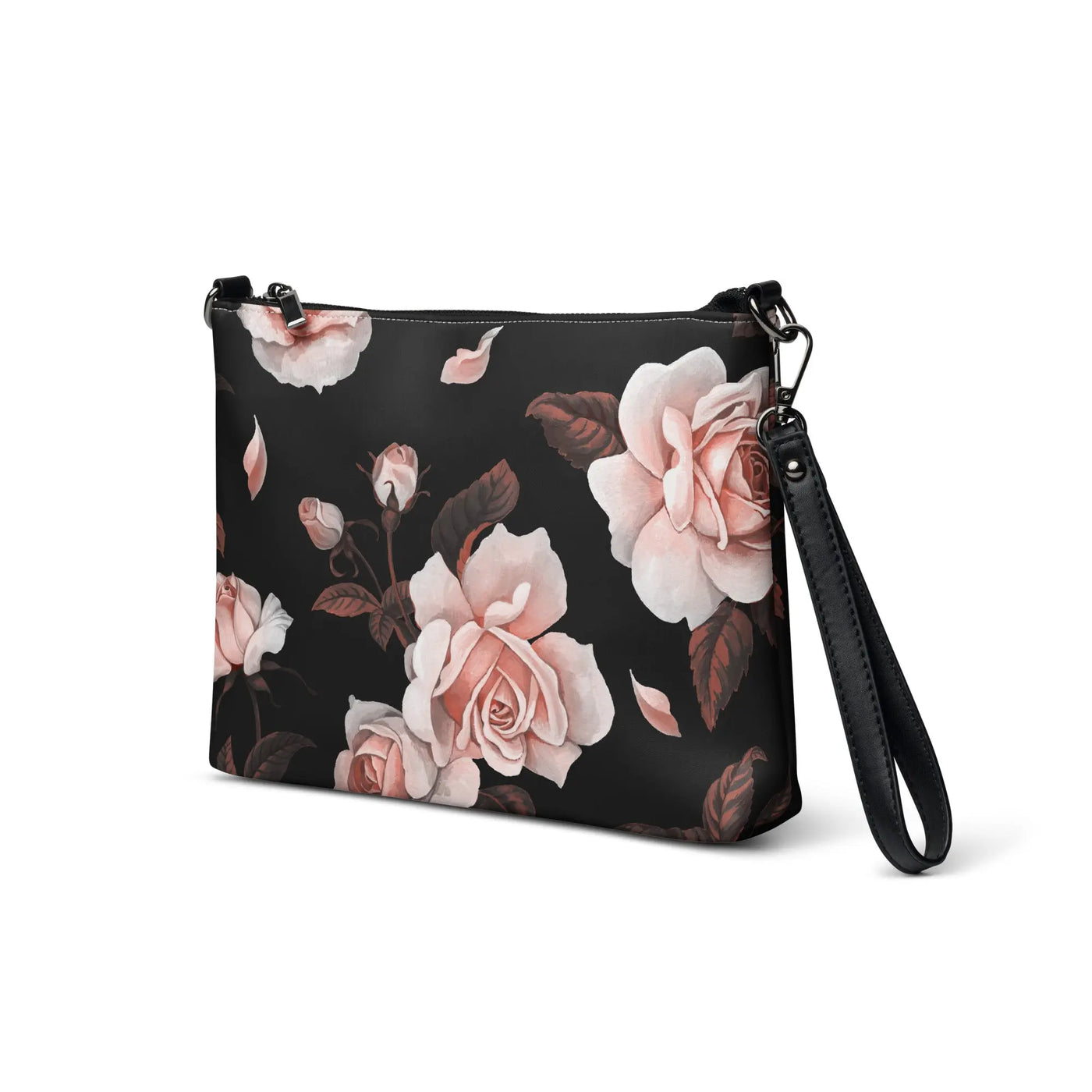 Stylish Essentials Crossbody Bag – Premium Faux Leather with Secure Zip Closure - Backdrop BlissStylish Essentials Crossbody Bag – Premium Faux Leather with Secure Zip Closure