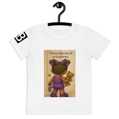 Kids crew neck t-shirt - Backdrop BlissKids crew neck t-shirt