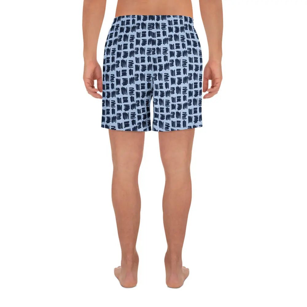 All - Over Print Unisex Athletic Long Shorts - Backdrop BlissAll - Over Print Unisex Athletic Long Shorts