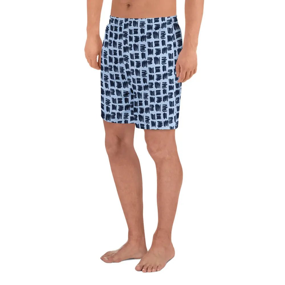 All - Over Print Unisex Athletic Long Shorts - Backdrop BlissAll - Over Print Unisex Athletic Long Shorts
