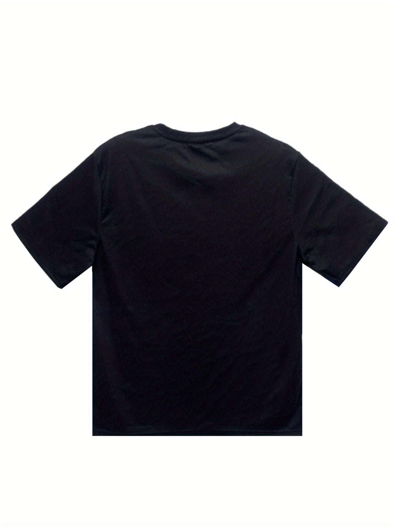 Men's Cool Santa Claus 3D Printed T-shirt - Breathable And Moisture Absorbing Casual Summer Round Neck Short Sleeve Top Backdrop Bliss