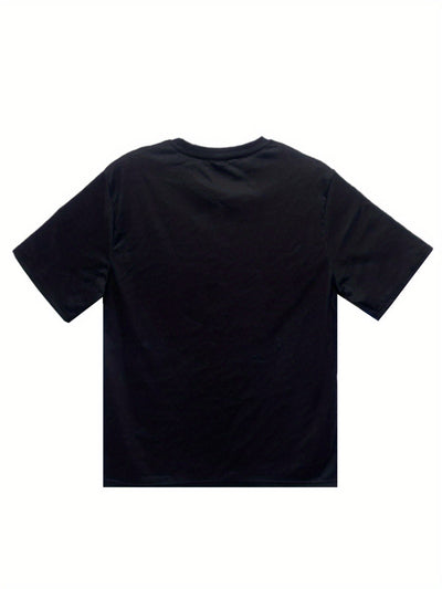 Men's Cool Santa Claus 3D Printed T-shirt - Breathable And Moisture Absorbing Casual Summer Round Neck Short Sleeve Top Backdrop Bliss