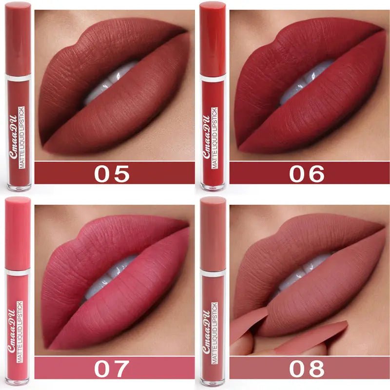 Women's Non - stick Cup Waterproof Matte Lipstick - Backdrop BlissWomen's Non - stick Cup Waterproof Matte Lipstick