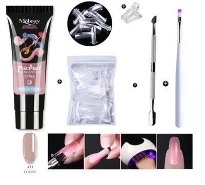 Nail Art Crystal Extension Tool Quickly Extend Crystal Model Gel - Backdrop BlissNail Art Crystal Extension Tool Quickly Extend Crystal Model Gel