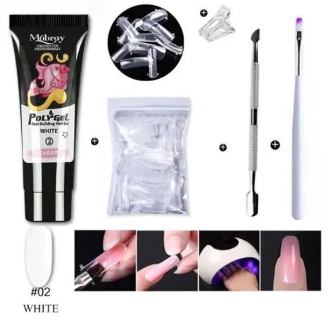 Nail Art Crystal Extension Tool Quickly Extend Crystal Model Gel - Backdrop BlissNail Art Crystal Extension Tool Quickly Extend Crystal Model Gel