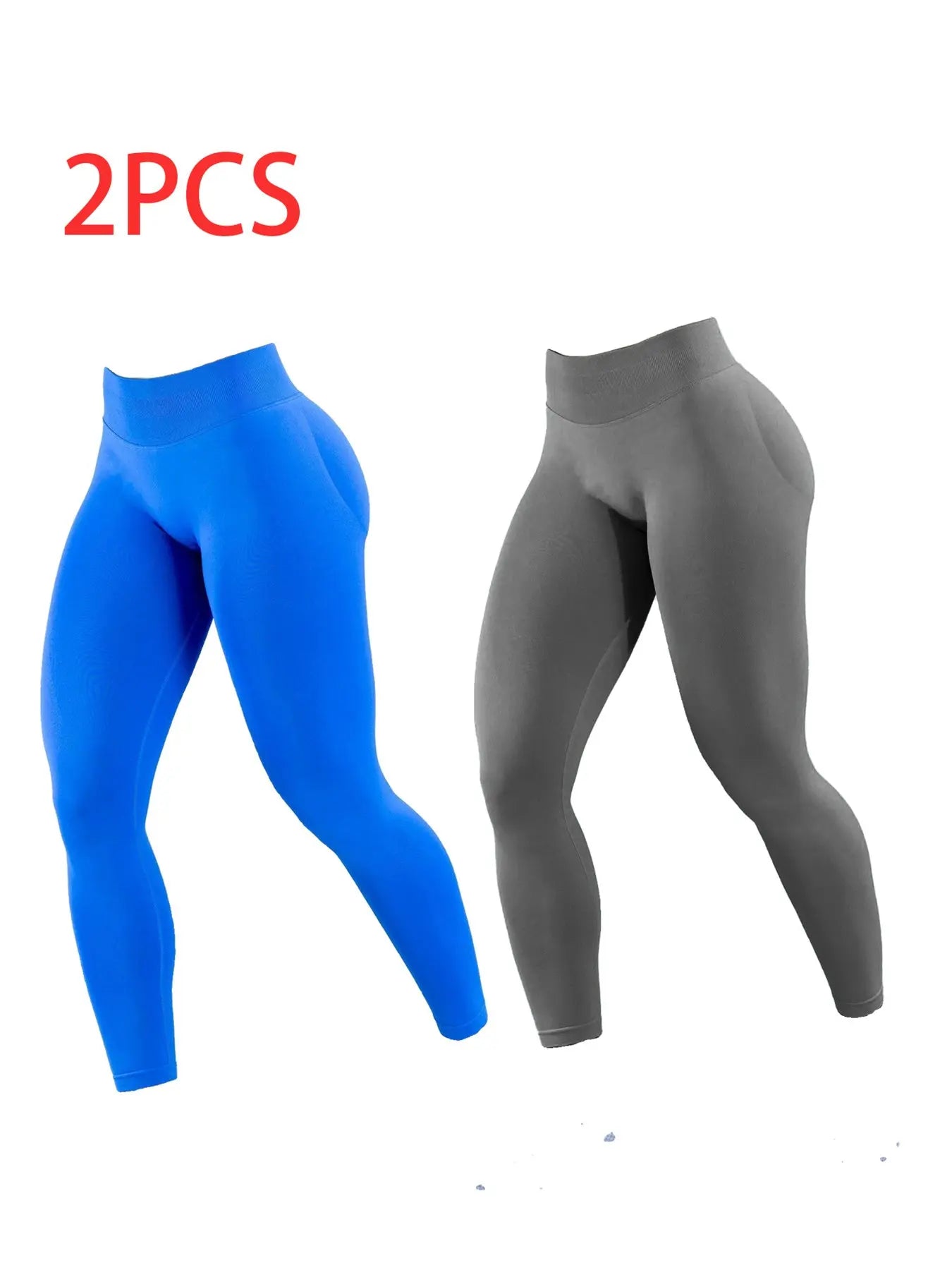 2pack Solid - color Yoga Exercise Leggings - Backdrop Bliss2pack Solid - color Yoga Exercise Leggings