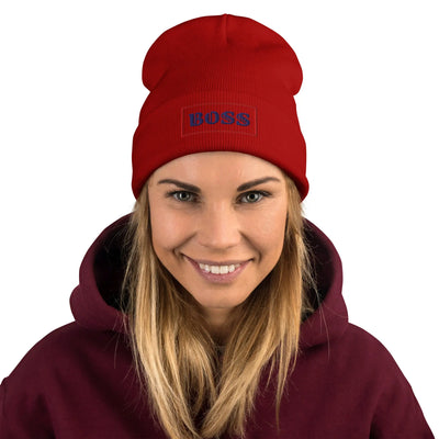 Embroidered Beanie - Backdrop BlissEmbroidered Beanie