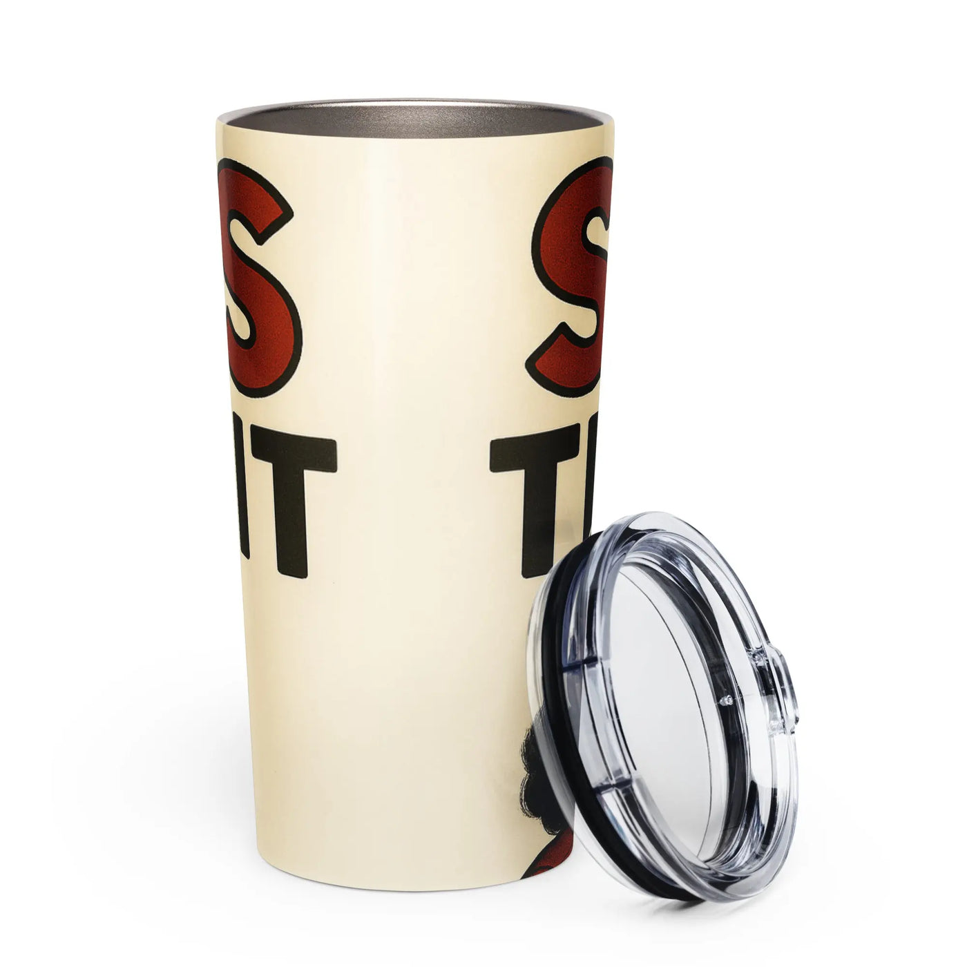 Tapered stainless steel tumbler - Backdrop BlissTapered stainless steel tumbler