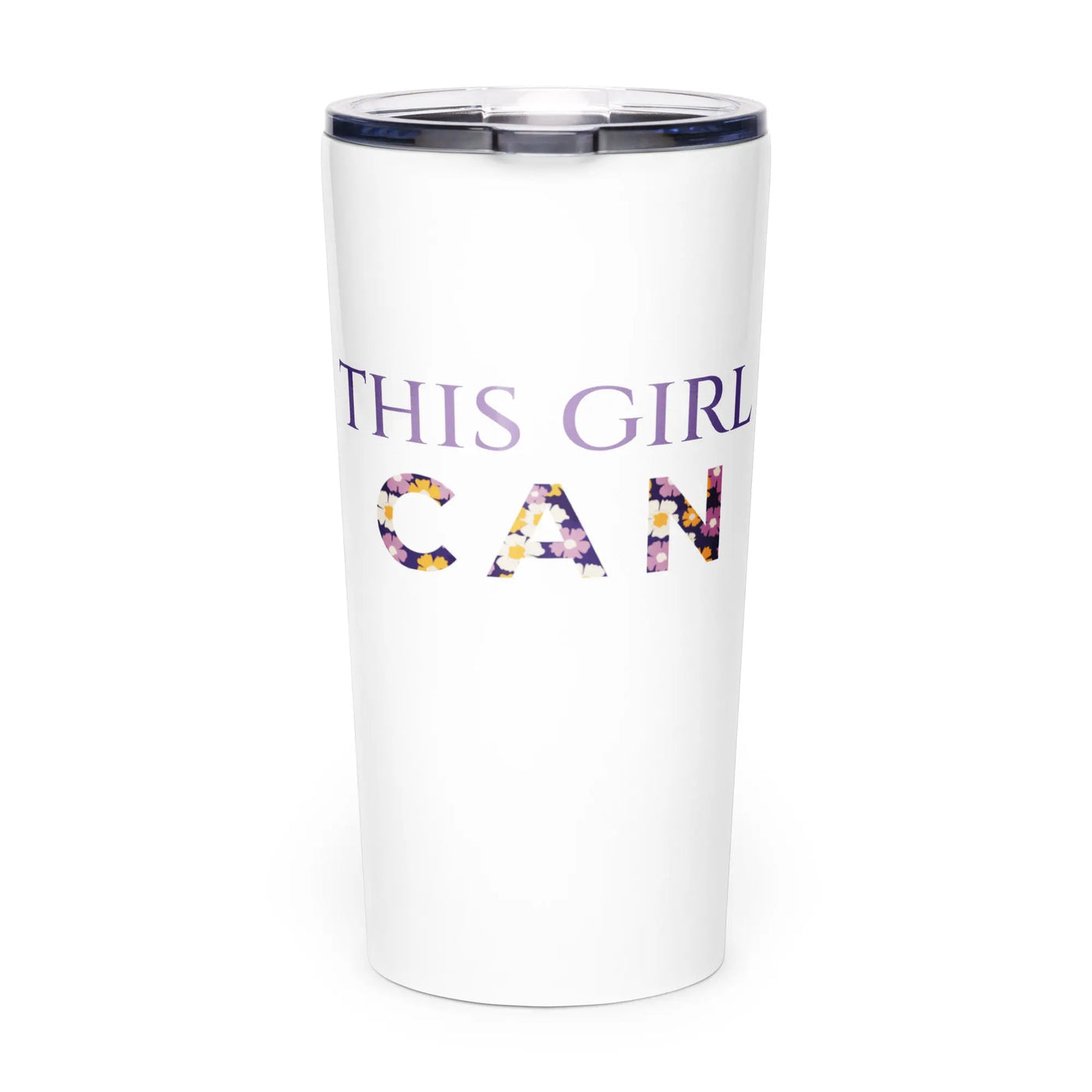 Tapered stainless steel tumbler - Backdrop BlissTapered stainless steel tumbler