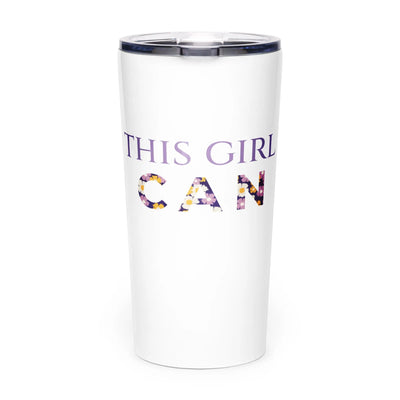 Tapered stainless steel tumbler - Backdrop BlissTapered stainless steel tumbler