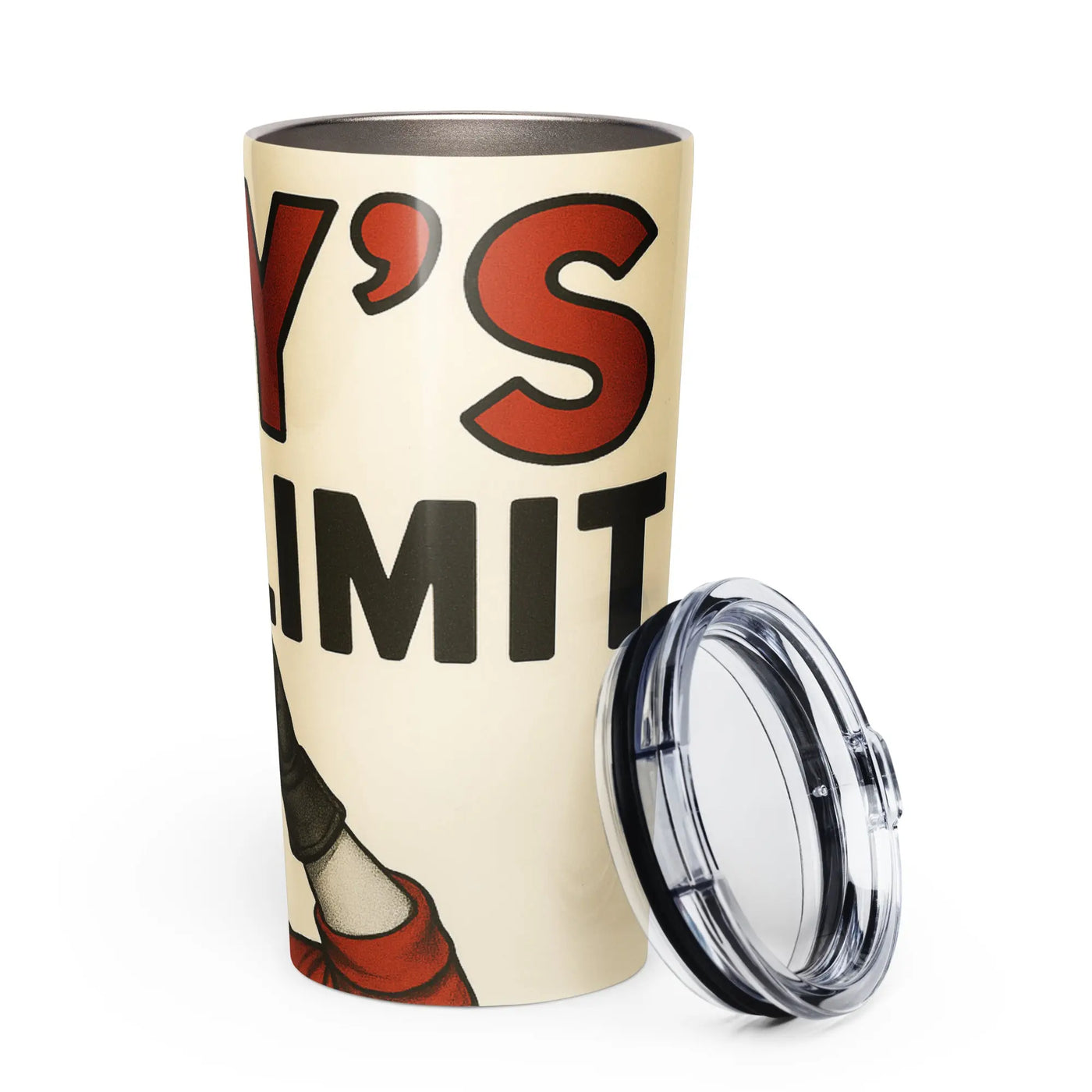 Tapered stainless steel tumbler - Backdrop BlissTapered stainless steel tumbler