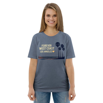 Unisex organic cotton t-shirt - Backdrop BlissUnisex organic cotton t-shirt