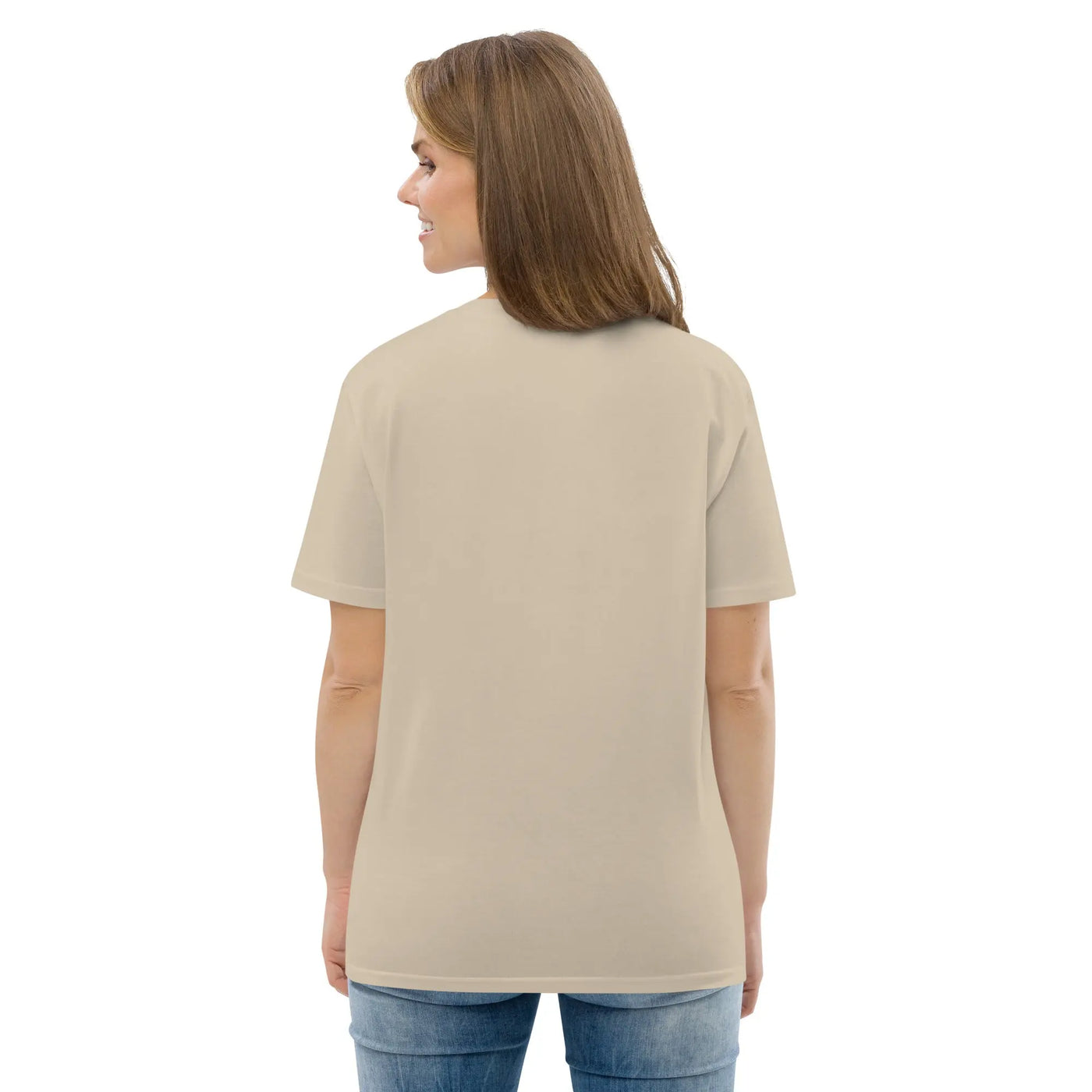 Unisex organic cotton t-shirt - Backdrop BlissUnisex organic cotton t-shirt