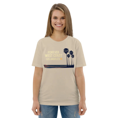 Unisex organic cotton t-shirt - Backdrop BlissUnisex organic cotton t-shirt