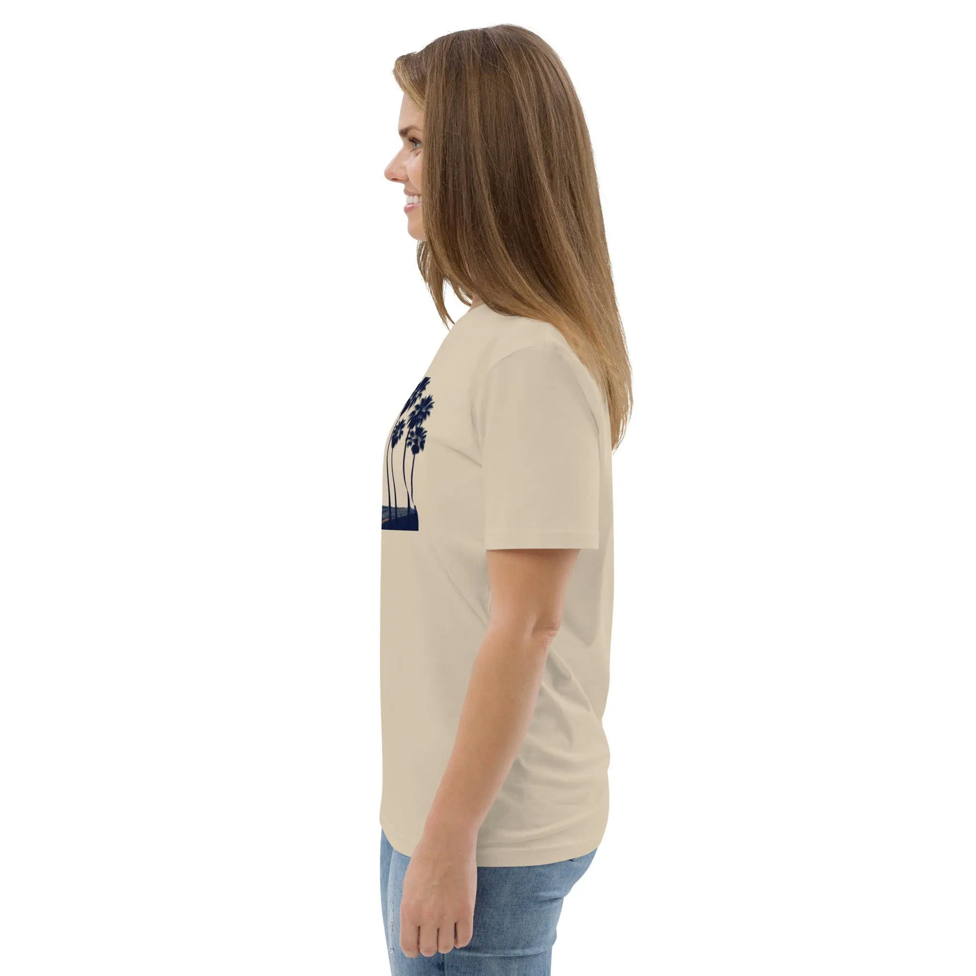 Unisex organic cotton t-shirt - Backdrop BlissUnisex organic cotton t-shirt
