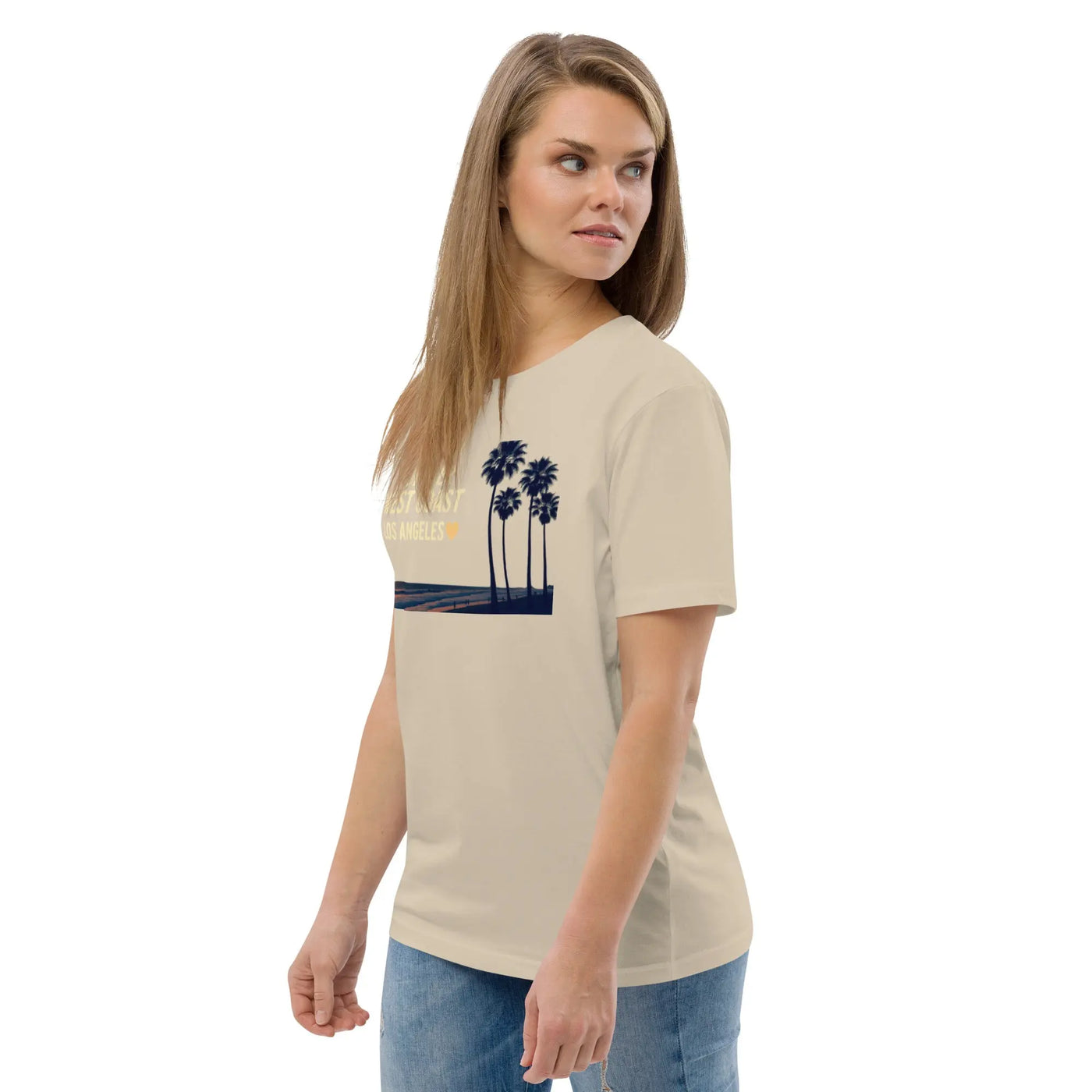 Unisex organic cotton t-shirt - Backdrop BlissUnisex organic cotton t-shirt