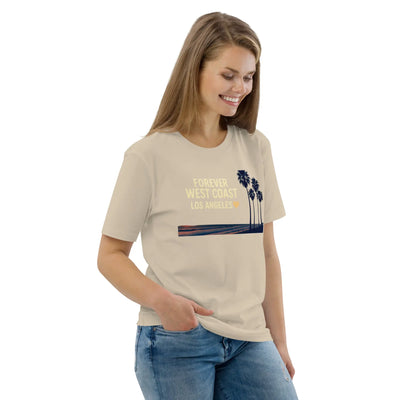 Unisex organic cotton t-shirt - Backdrop BlissUnisex organic cotton t-shirt