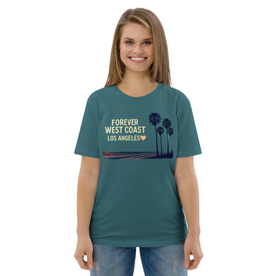 Unisex organic cotton t-shirt - Backdrop BlissUnisex organic cotton t-shirt