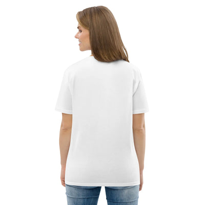 Unisex organic cotton t-shirt - Backdrop BlissUnisex organic cotton t-shirt