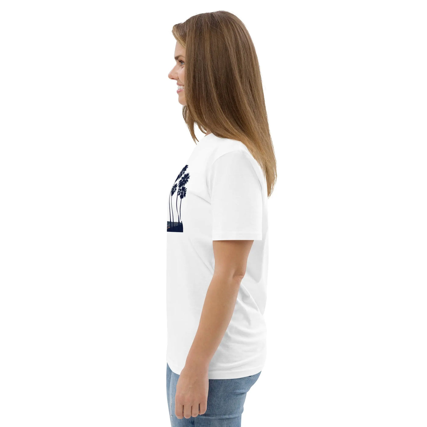 Unisex organic cotton t-shirt - Backdrop BlissUnisex organic cotton t-shirt