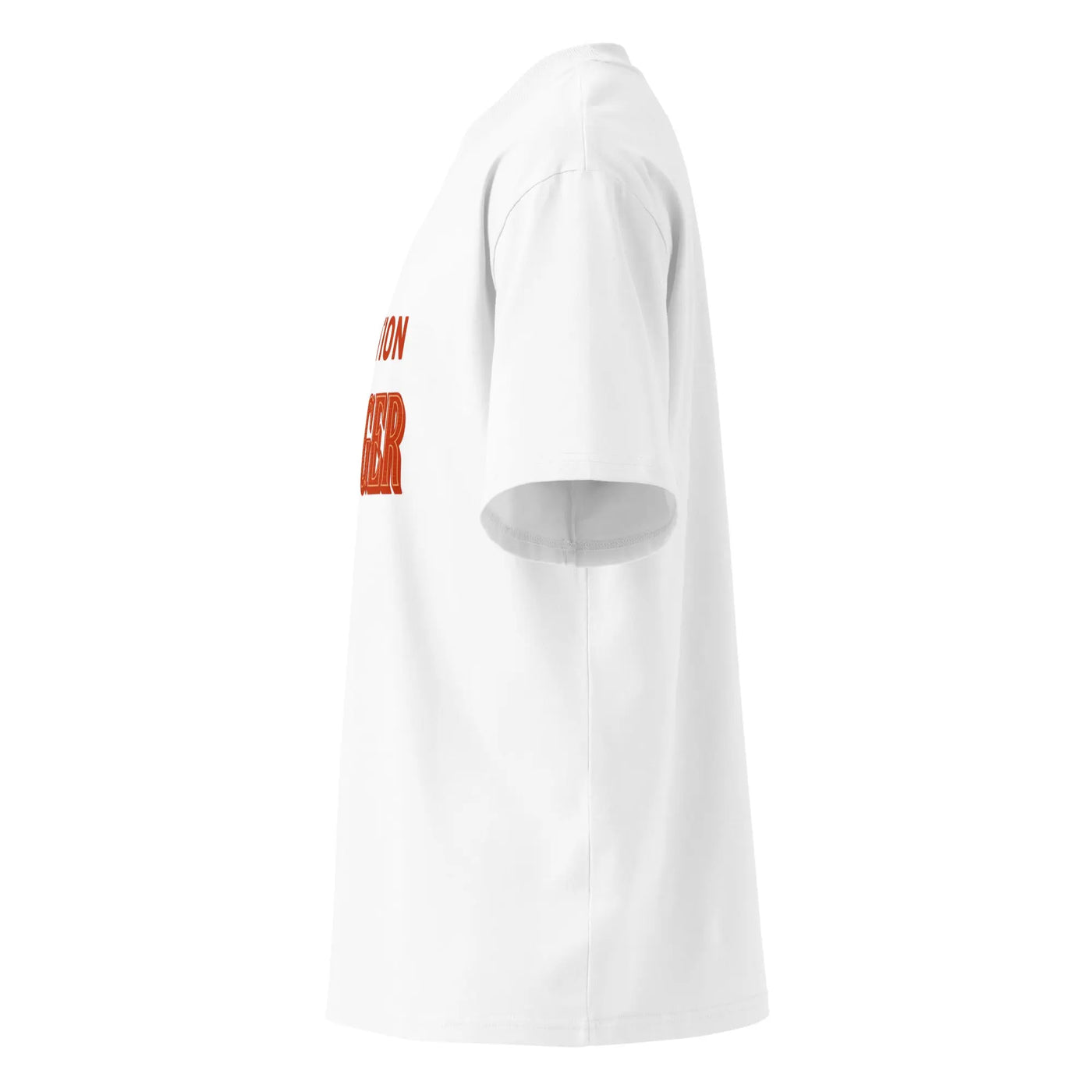 Unisex organic oversized high neck t-shirt - Backdrop BlissUnisex organic oversized high neck t-shirt