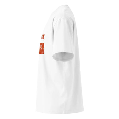 Unisex organic oversized high neck t-shirt - Backdrop BlissUnisex organic oversized high neck t-shirt