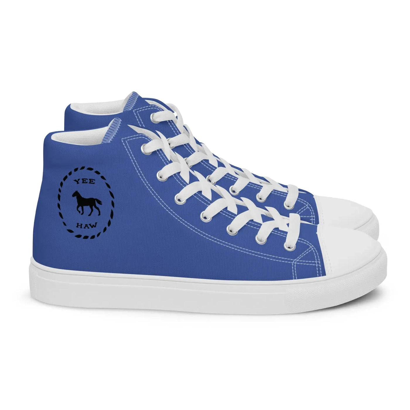 Men’s high top canvas shoes - Backdrop BlissMen’s high top canvas shoes