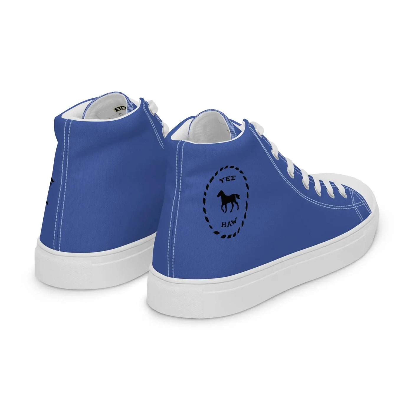 Men’s high top canvas shoes - Backdrop BlissMen’s high top canvas shoes