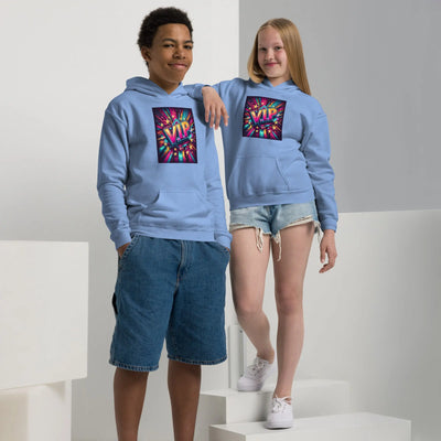 Youth heavy blend hoodie - Backdrop BlissYouth heavy blend hoodie