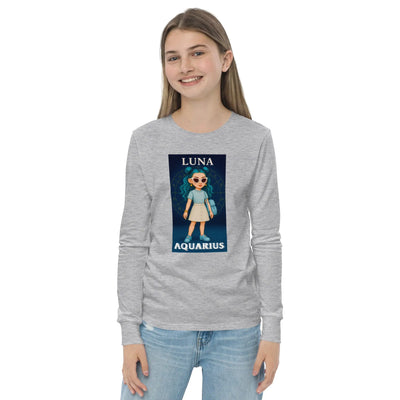 Youth long sleeve tee - Backdrop BlissYouth long sleeve tee