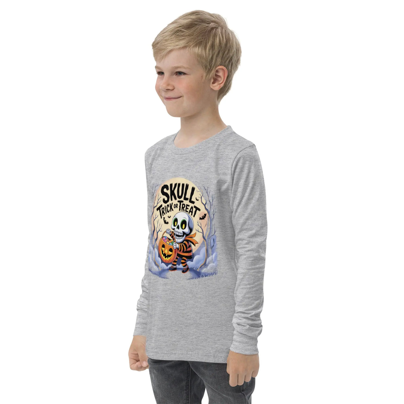 Youth long sleeve tee - Backdrop BlissYouth long sleeve tee