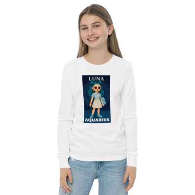 Youth long sleeve tee - Backdrop BlissYouth long sleeve tee