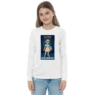 Youth long sleeve tee - Backdrop BlissYouth long sleeve tee