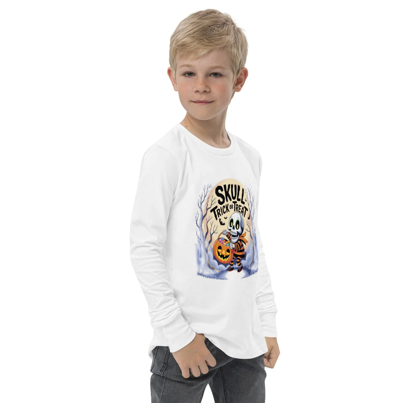 Youth long sleeve tee - Backdrop BlissYouth long sleeve tee